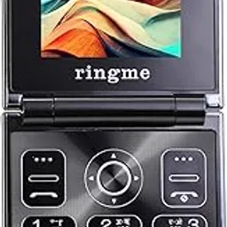 ringme R1 PRO 2-2 inch Display Dual Sim Flip Phone (Black)-picture-13