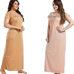 yazia Printed Pattern Rich Hosiery Fabric Comfortable Leggings-picture-34