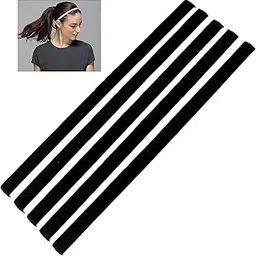 tengfeng Headbands for Women Kids Slim Sports Sweatband Running Soccer Yoga Face Wash Lightweight Elastic Mens Headband Set of 5-picture-32