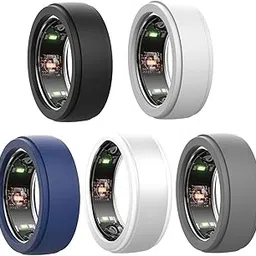 LDFAS Compatible for SAMSUNG Galaxy Ring Cover, Silicone Ring Protective Compatible for Galaxy Ring Size 6 7 8 9 10 11 12 13, Elastic Ring Case for Galaxy Ring set box(5 Pcs),S-Multi Colors-image-6
