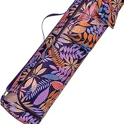 LOSA Piece Piece Yoga Mat Carrier Bag Oxford Fitness Yoga Mat Carrier Case Carry Exercise Bag Purple Style B-image-0