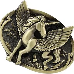 Cowboy Belt Buckle Metal Belt Buckles for Men Women Oval Unicorn Belt Buckle|Clothing Shoes & Accessories | Mens Accessories | Belt Buckles-image-57