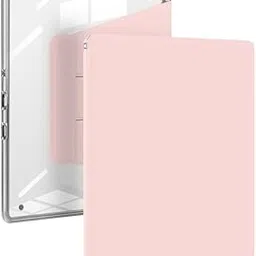 YASHIDUN® 10.2 Inch Rotating Transparent Protective Cover Suitable for Kindle Scribe 360 E-Book Case | 2022/2024 - Pink-picture-17