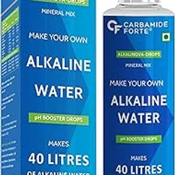 Carbamide Forte Make Your Own Alkaline Water Drops | pH Booster Drops | 40 litres of Alkaline Water per Bottle-image-7