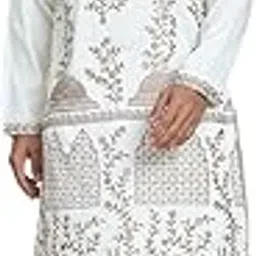 jompers Embroidered Straight Kurta Set For Men-picture-45