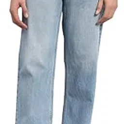 steple denims Mens Jeans Cotton Blend Mid Rise Solid Denim Regular & Loose Fit Jean Pant, Straight Jeans for Men & Jince Denim for Men-picture-30