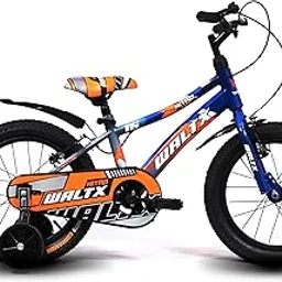 Waltx Nitro 16 Inch Kids Bicycle | Sporty & Durable Cycle with Training Wheels | Comfortable Ride for Boys & Girls (4–7 Years)-picture-10