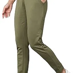 Alan Jones Clothing Women's Slim Fit Mid Rise Track Pant image 1