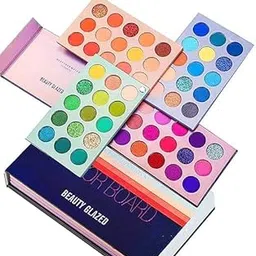 FAIRY FIRST Eyeshadow Palette 60 Colors Beauty Color Board Eyeshadow Makeup Palette Highlighters Eye MakeUp High Pigmented Professional Shimmers Long Lasting Blendable Waterproof-picture-53