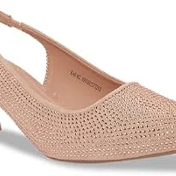 forever glam by pantaloons Girls Forever Glam Nude Pink Heel Shoes Nude Pink Heel Shoes-picture-24