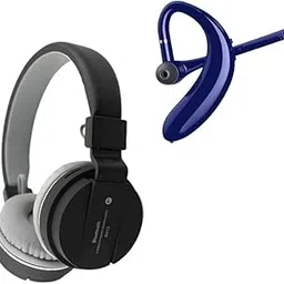 Drumstone C1336 Wireless Universal Bluetooth Headphone Headset, FM and SD Card Slot, Bluetooth 5.0, Black-image-34