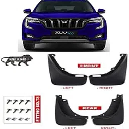 AutoMoto O.E Quality Cup Type Mud Flaps Splash Guards Front and Rear for Mahindra Xuv700 All Models (Set for 4)-picture-34