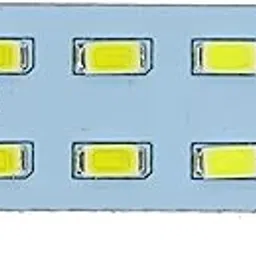 Electronic Spices 4V Warm White LED with Aluminum Hard Strip10 Light led Bulbs (Pack of 5)-picture-22