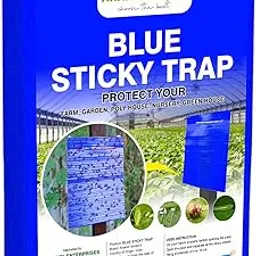 Anandi Green's Blue Sticky Strap for Attract Insects Who Can Damage Your Plants Pack of 10-picture-13