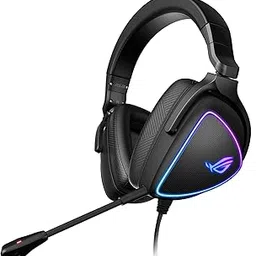 ASUS Rog Delta S Lightweight with Ai Noise-Canceling Mic, Hi-Res Quad Dac, RGB Lighting Wired Over Ear Headphones with Mic Compatible with Pc, Nintendo Switch and Sony PlayStation ®5 - Black-picture-50