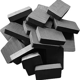 Premium Magnet 10 pcs 40X25X10 Frrite Round Disk Whiteboard Magnets for Refrigerator, Fridge, Office Supplies, DIY Projects, Arts & Crafts 40X25X10 mm 10 PCS-image-1