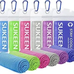 Sukeen Cooling Towels 6 Pack (40"x12"), Cooling Towels for Neck and Face, Quick Dry Sport Camping Cooling Towels, Cold Towel for Hot Weather-picture-25