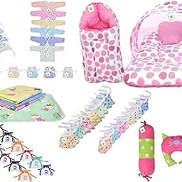 Toddylon 50 in 1 Baby Gift Packs New Born Baby Products All | Complete Daily Needs | Essentials Items | Combo Packs | Bedding & Clothing Set | Maternity Kit | Shower Gifts (Multicolor, 0-6 Months)-picture-14
