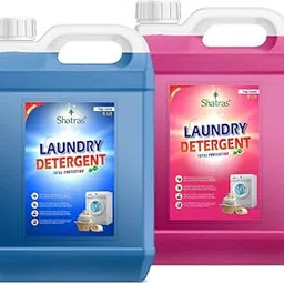Shatras Laundry Liquid Detergent Hypoallergenic, pH-Neutral Dermatologist-tested, Sensitive Skin-Friendly, Enzyme-Free, Ultra Concentrated EasyDose, Free & Clear-Lavender & PinkLily-picture-34