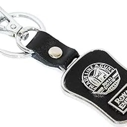 Mistazzo® Leather Car Bike Logo Keychain for Royal Enfield Key Chain Accessories Keyring with Logo(Black)-picture-21