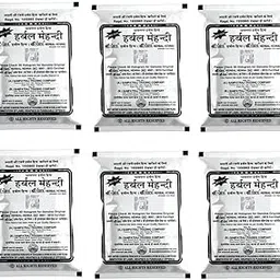 ORIGINAL ShreeRajni Bhavnagar Herbal Henna for both men and women | 100% Natural | No Ammonia | No Harmful Chemicals Black, (Per 40gx6=240g) (Pack of 6)-picture-42