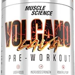 Muscle Science Volcano 42 Serv. Pre Workout, 1900 mg Beta Alanine for Endurance, 850mg Pump Matrix, 100mg Caffeine and 70 mg L- Tyrosine for Energy & Focus. (Fruit Punch)-image-10