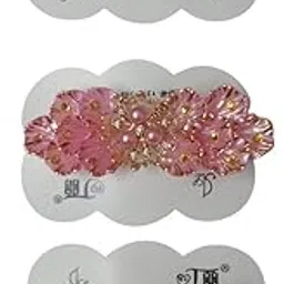 Beauty Flower Hair Clip for Women and Girls – Elegant Pearl and Floral Design Hair Barrette, Cute Hair Accessory for Party (Combo)-picture-11