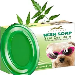 Pets Empire Natural Handmade Dog Soap, 100 g (Pack of 3) - Gentle & Nourishing Neem Oil Pet Soap Bar for Healthy Skin & Coat | Antibacterial & Antifungal Dog Grooming Organic Soaps for All Breeds-picture-61