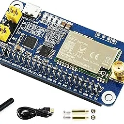 SX1262 LoRa HAT for Raspberry Pi 915MHz Frequency Band Data Transmission up to 5km Support Auto Repeating to Transmit Longer Wake on Radio Wireless Config Carrier Sensing Communication Key-picture-47