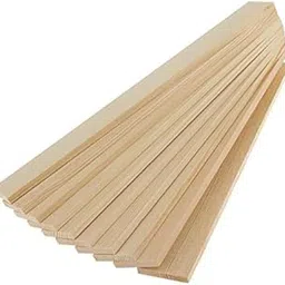 SHOPORA 4x10x Unfinished Wood Wooden Rectangular Plaque Board for Modelling Material 300mm Crafts | Multi-Purpose Craft Supplies | Crafting Pieces | Wooden Pieces-picture-10