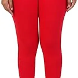 lovely bliss Ankle Length Leggings for Women & Girls – Stretchable Cotton Blend Pants – Soft Breathable Fabric – High Waist – Slim Fit Yoga Gym Tights Colors image 1