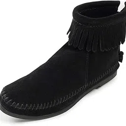 minnetonka Men's Leather Laced Softsole Moccasin-picture-39