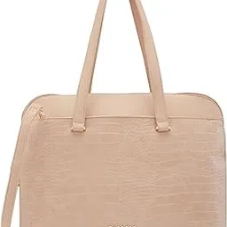 caprese Rima Laptop Bag for Women (Medium, Brown)-picture-48