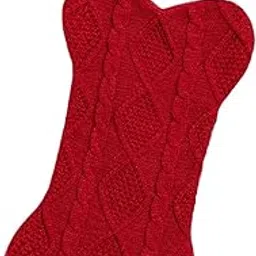 Fashion My Day Knitted mas Stocking Christmas Decoration for Family Festival Party red-picture-22