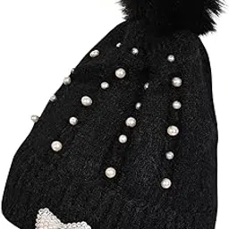 loom legacy Women's Winter Woollen Cap for Cold Weather (SCP-4195-4197)-picture-11