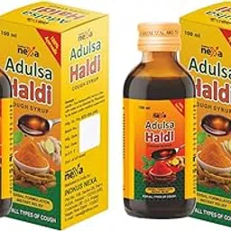 Adulsa Haldi With Honey Cough Syrup (Each100ml) (Pack Of 2)-picture-35