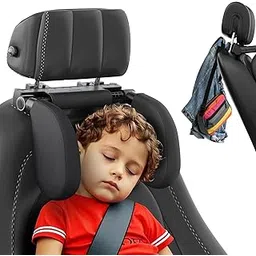 Car Headrest Pillow,Thickened Memory Foam Road Pal Headrest,Neck Support Pillow,180° Adjustable,Travel Car Sleeping,Prevent Cervical Sprain Spine,Suitable for Kids and Adults-picture-19