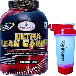 Ultra Lean Gainer Loaded with High Protein Blend Easy Ddigesting with Glutamine and Creatine Monohydrate Weight 3kg 6.6lbs 100 Serving With Free T-Shirt (Vanilla)-picture-52
