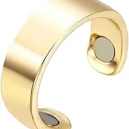 Pack of 1 Magnetic metal Ring Diabetes Control Blood Sugar Management Therapy Health Ring for Acupressure-picture-31