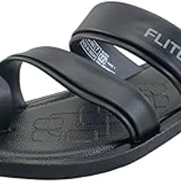 flite Men's PUG-183 Brown Slip-On Slippers | Soft Footbed | Comfortable Casual Chappal for Men | Lightweight and Durable Sole-picture-58