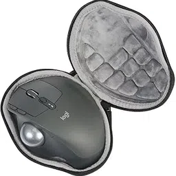 Travel Hard Mouse Protective Case Carrying Pouch Cover Bag Compatible with Logitech M575/ M570/ MX Ergo/MX Ergo S, Compatible with Nulea M501/ for ProtoArc Ergonomic Wireless Trackball USB Mouses-picture-32