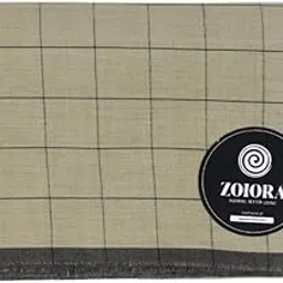 zoiora Premium Pure Cotton Lungi | Premium Ethnic Wear | Khaki Lungi For Men | Hem-Stitched 100% Cotton Mundu | Single Dhoti | Pure Cotton Lungies For Men-picture-25