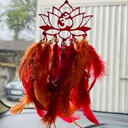 Teal by Tanvi Om Mini Car Hanging Dreamcatcher - Spiritual Decor for Car, Home, Office | Gift-picture-56