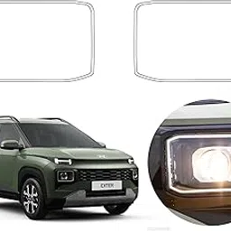 10H2 Car Headlight Anti-Rain Guard | Self Adhesive Tempered Glass | Waterproof Anti-Fog Stickers | Compatible With Hyundai Cars (Exter) | Pack Of 1-picture-27