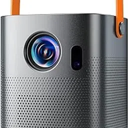 OPOQO Mini Projector with WiFi and Bluetooth - Electric Focus & Auto Keystone & Zoom, FHD 1080P Supported Portable Outdoor Movie Projector, Compatible with iOS/Android/TV Stick/HDMI/PS5 (Orange)-image-14