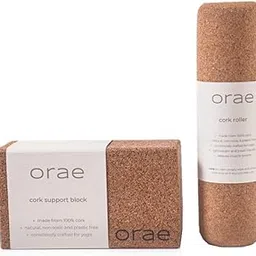 Orae Yoga Props Kit - Premium Accessories for Yoga & Pilates | Kit Includes Cork Support Block to Deepen Stretches, Massage Roller | Eco-friendly & Sustainable Materials | Upgrade your Practice-picture-30