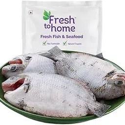 FreshToHome Premium Kumarakom Karimeen/Pearlspot (Large) | Whole Cleaned | 400g Pack | Skinless | Fresh | Never Frozen-image-21