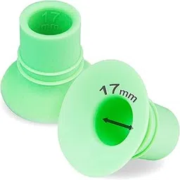Nenesupply 1st Generation 17mm Flange Insert Compatible with Elvie Flange Pump Parts Elvie Stride Flange Medela Momcozy Spectra Flange Willow Reduce 24mm to 17mm Use as Elvie Inserts Medela Insert-picture-28
