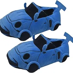 bnf Sports Car Shaped Slippers for Men Women Winter Warm Slippers House Slippers Blue-Clothing, Shoes & Accessories - Womens Shoes - Slippers-picture-20