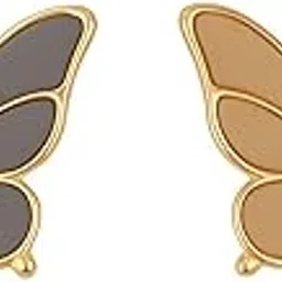 Butterfly Enamel Brooch Set with Gold Detailing-picture-24